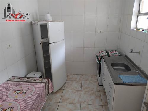 Imagem 14 de 15 de Apartamento 1 Dorm, Predio Frente Mar, Apartamento Com Vista Pro Mar - Rc173