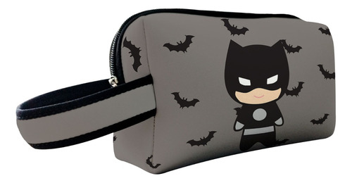 Frasqueira Necessaire Plus Em Neoprene Super Noturno Batman