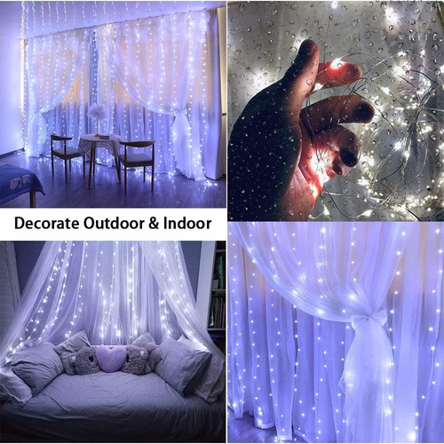 Orion Serie Cortinas Luces 300 Led Decorativas 3x3m
