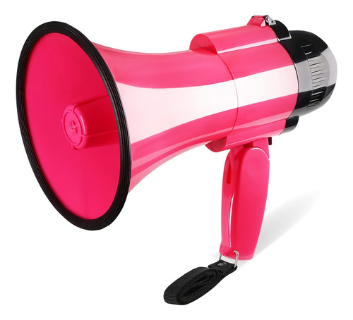 Megáfono Mgrolx Portátil Bullhorn Con Sirena Integrada