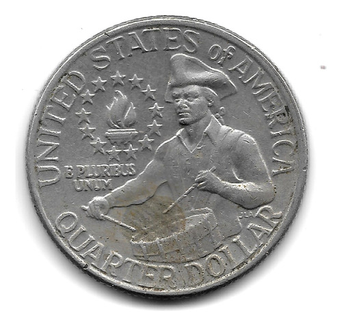 Estados Unidos 1/4 De Dólar Bicentenario 1776 1976 D - Exc+
