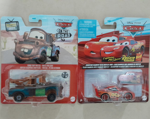 J104 Rayo Mcqueen Y Mate Cars Disney