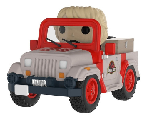 Imagen 2 de 3 de Funko Pop! Rides - Jurassic Park - Park Vehicle #39 Original