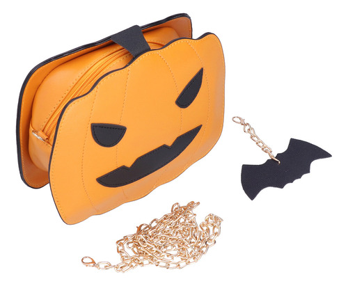 Bolsa Con Forma De Calabaza Para Caramelos De Halloween
