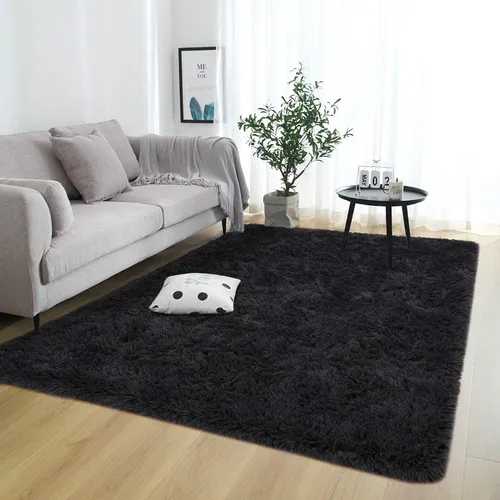  Alfombra de área de 2 x 3 pulgadas, alfombra de pelo sintético  morado para sofá, silla, funda de mesa, alfombra suave y peluda, alfombra  pequeña, decoración de habitación : Hogar y Cocina