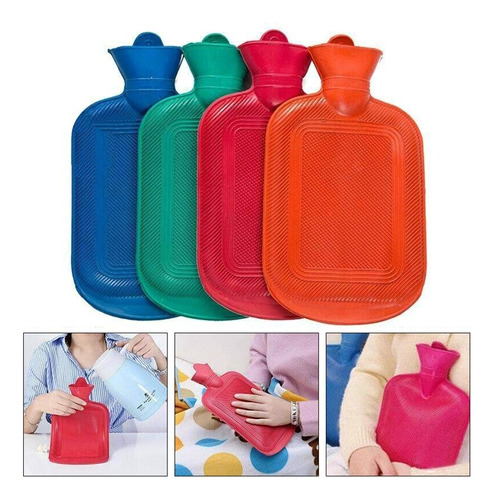 Bolsa Térmica Para Compressa De Borracha Água Quente Fria 1l