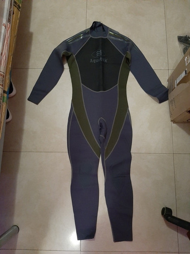 Traje De Buzo De Neoprene 3mm Marca Aquatek Xl Nuevo