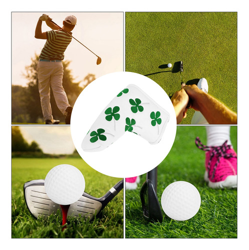 Funda Putter Cover Good Luck Four Leaf, Gruesa, Felpa, L