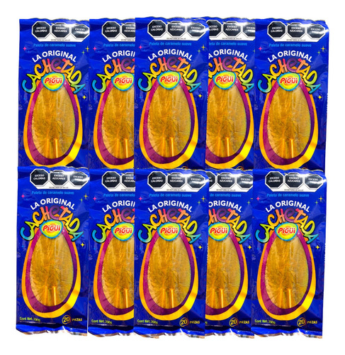 Paleta Cachetada Caramelo Suave 1400 Pz Pingüi