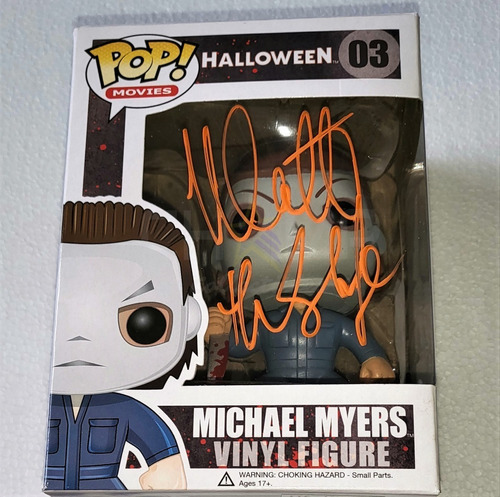 Funko Pop! Autografiado Nick Castle Halloween Michael Myers