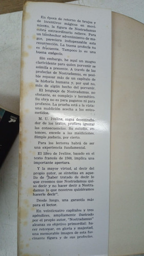 Nostradamus - M U Iveline - Andina (Usado)
