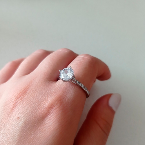 Imagen 6 de 6 de Anillo Plata Italiana 925 Modelo Akira
