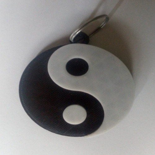 Llavero Yin - Yang