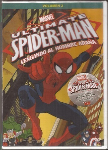 Hombre Araña Ultimate Spiderman Vol3 Dvd Original Nuevo