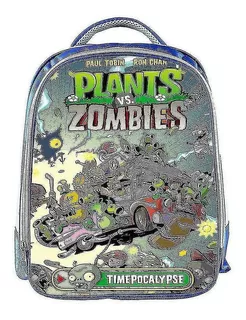 Mochila Escolar Plants Zombie Kinder