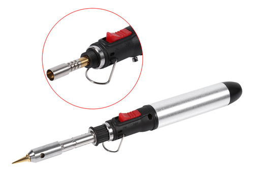 Kit De Soldador Inalámbrico De Gas Butano 4 En 1