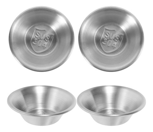 Cabilock Mini Pehipas 4 Piezas De Huevo De Acero Inoxidable
