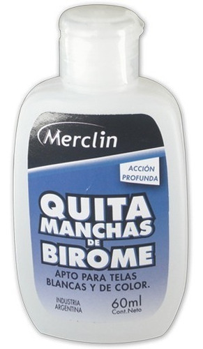 Merclin Quita Manchas Ropa Telas Acción Profunda 60ml