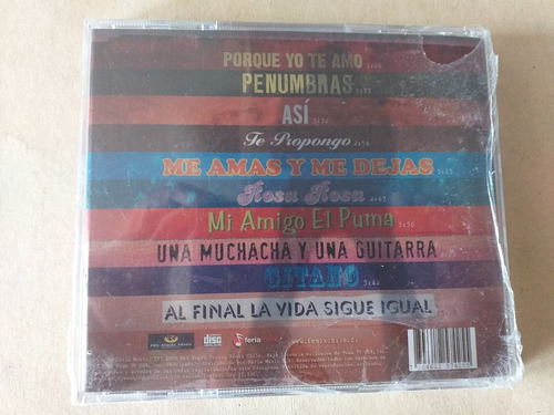 Cd Jose Luis Rodriguez/mi Amigo El Puma