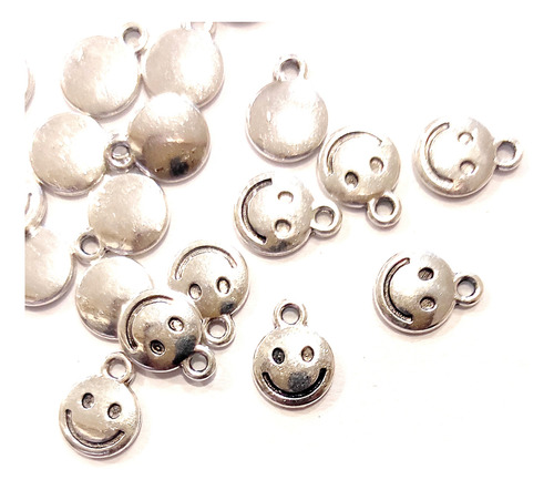 20 Dijes Caritas Emoji De Metal Artesanias Bijou Souvenirs