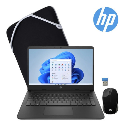Imagen 4 de 9 de Laptop Hp 14 Dq0509la Celeron N4120 Ram 4gb Ssd 128gb Win11