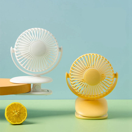 Miniventilador De Sobremesa Para Cochecito De Bebé De 720°,