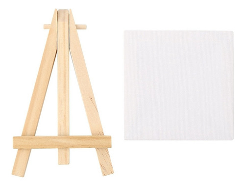 Soporte De Pintura De Madera, Juego De Mini Caballete De Lie