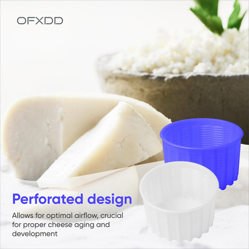 Molde Para Hacer Queso 2 Piezas 600 Ml Para Feta Y Ricotta