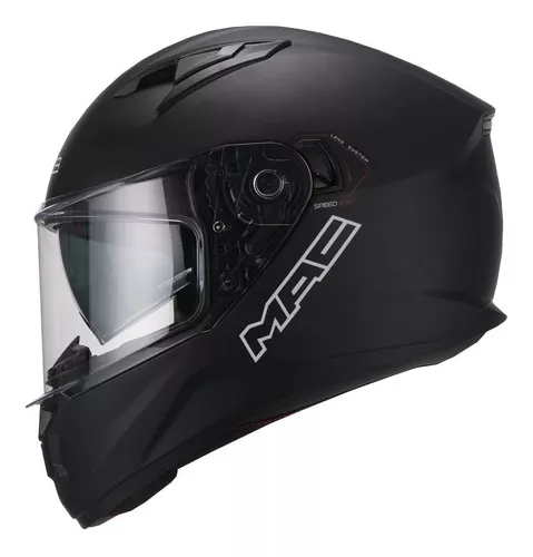 Casco Integral Mac Speed 2.0 Solid Doble Visor Moto Delta