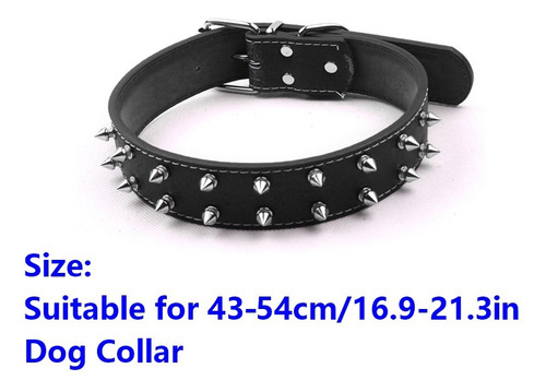 // Collar Perro Estilo Punk Para Perros Medianos Grandes