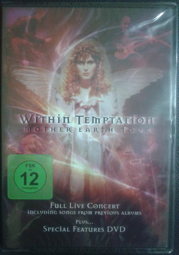 Within Temptation - Mother Earth Tour (2dvd Nuevo Y Sellado!