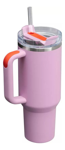 Stanley Quencher H2.0 Tumbler 30oz Color Rosa /anaranjado