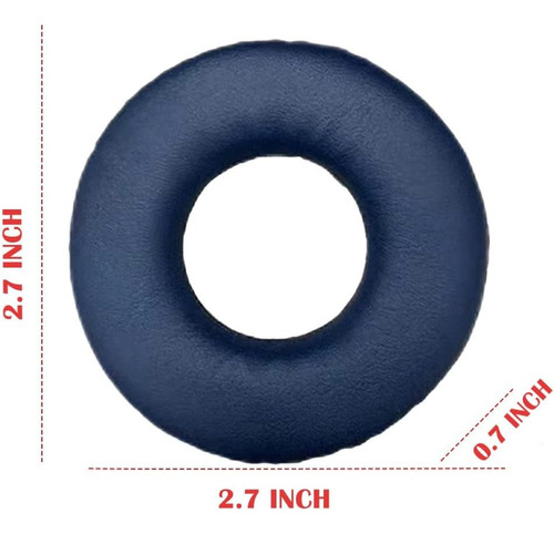 Almohadillas De Espuma De Repuesto Wh-ch500 510 520 Mdr-zx33 Azul