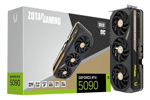 Placa De Video Zotac Geforce Rtx 5090 512 Bits 32 Gb