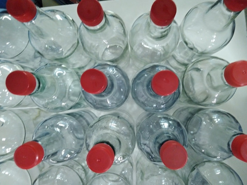 Botellas De Vidrio De 1 Litro (12 Unidades ) × 10 