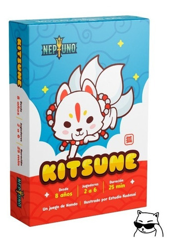 Imagen 1 de 4 de Kitsune Juego De Mesa Cartas Tierno Neptuno