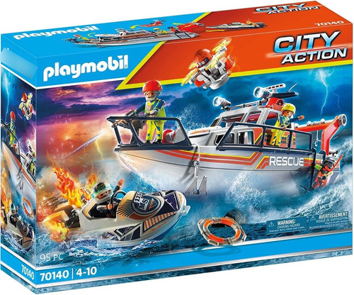 Playmobil City Action 70140 Rescate Marítimo: Operativo