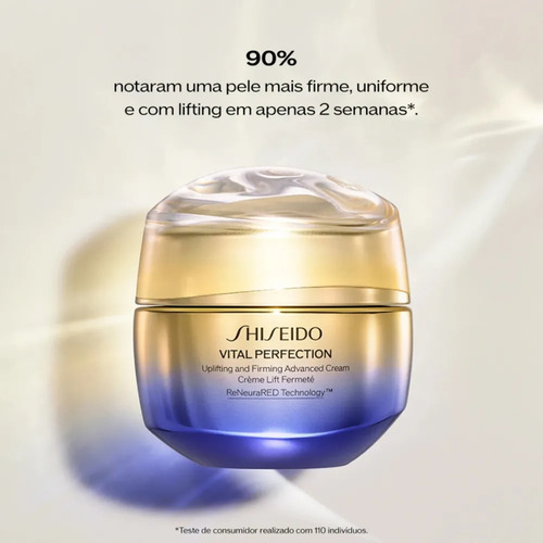 Creme Antienvelhecimento Avançado Shiseido Vital Perfection 50ml