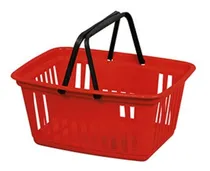 Comprar Cestinha Mercado Grande 21,4 Litros Kit 5 Unidades Mercearia
