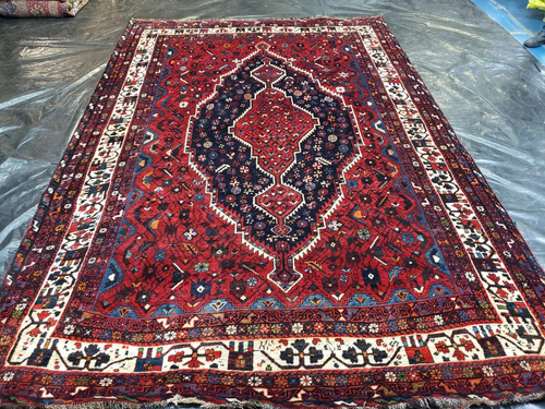 Tapete Persa Artesanal Shiraz 3.33x2.28 M Ref 75737