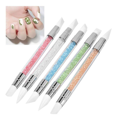 Set Pincel De Silicón (5 Unidad)