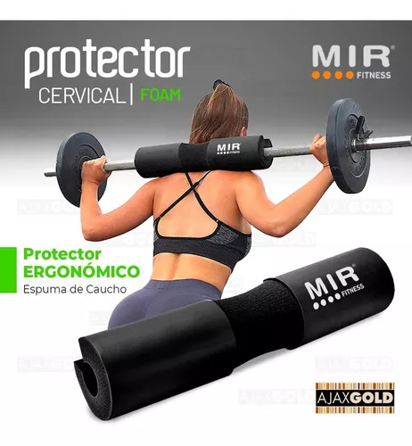Protector Cervical Cubre Barra Gimnasio Get Fit !