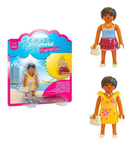 Playmobil - Fashion Girls - Boneca Moda Verao - Sunny