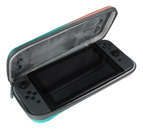 Kit Para Nintendo Switch Rosa Turquesa Estuche Protector