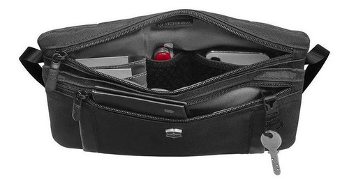Imagen 5 de 5 de Bolsa Cruzada Victorinox Negro Lifestyle 611079 - S025