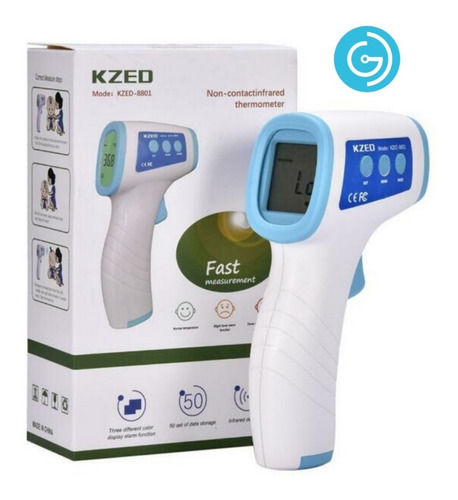 Termómetro Infrarrojo Facial Kzed-8801 Certificado Fda Y Ce