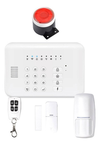 Kit Alarma Inalámbrica Gsm Y Wifi.