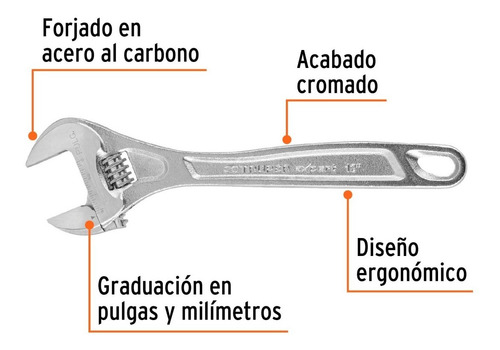 Perico 12p Cromado Grado Industrial Truper