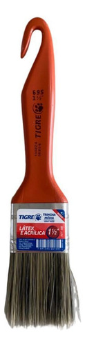 Kit 4 Trincha Pincel Pintura Látex Acrílica 1.1/2'' Tigre