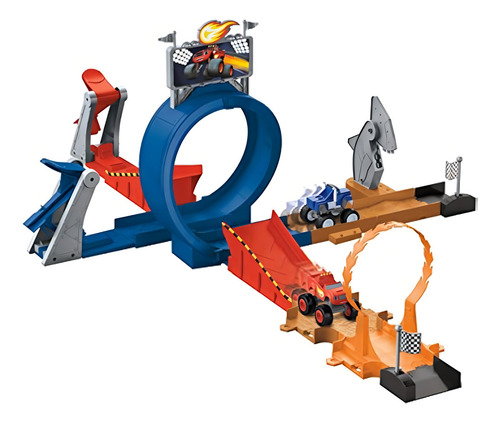 Hot Wheels Rooftop Race Garage Playset, ¡corre Hasta La Líne